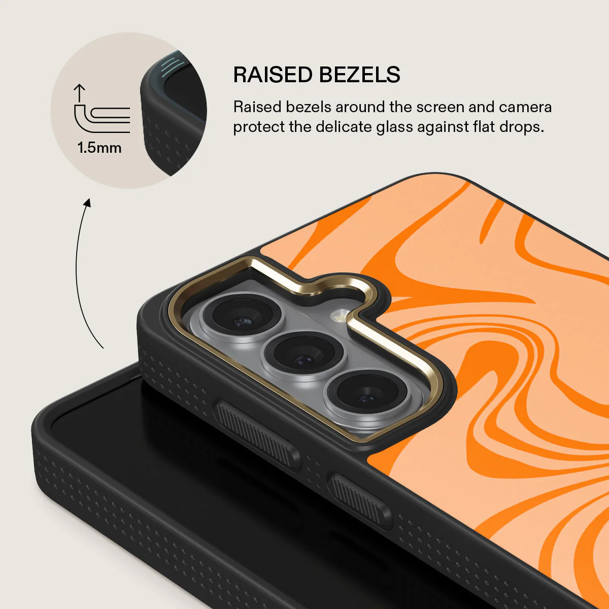High Vibrations - Color Swirl Samsung Galaxy S26 Plus Case - Image 8