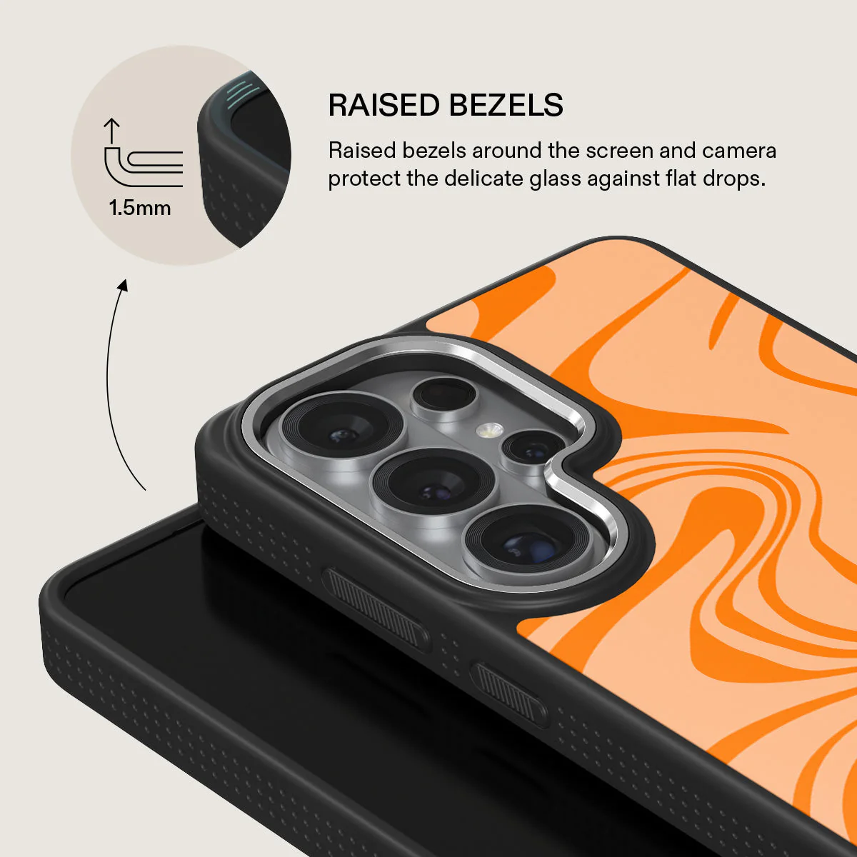 High Vibrations - Color Swirl Samsung Galaxy S26 Ultra Case - Image 22