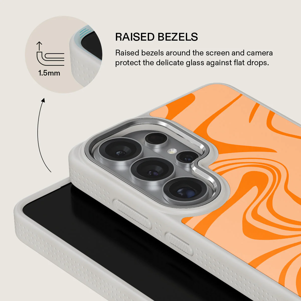 High Vibrations - Color Swirl Samsung Galaxy S26 Ultra Case - Image 36