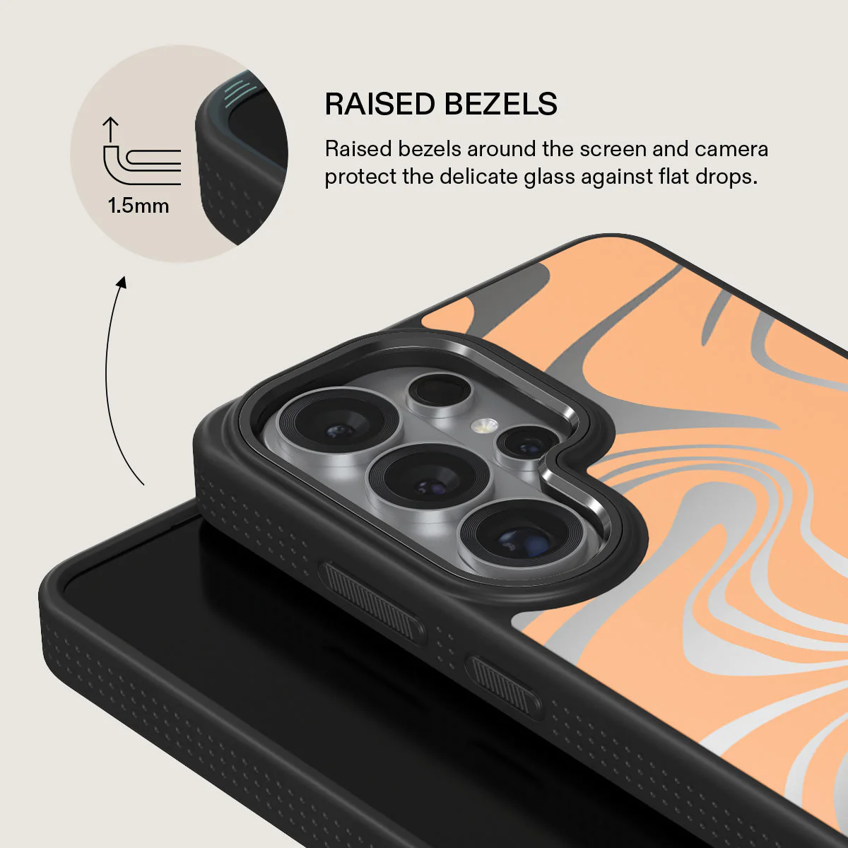 High Vibrations - Color Swirl Samsung Galaxy S26 Ultra Case - Image 52