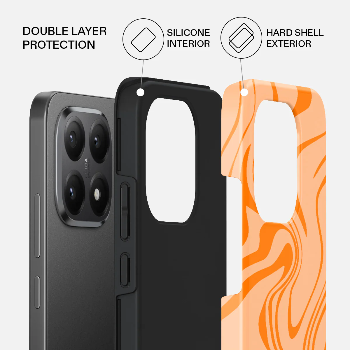 High Vibrations - Color Swirl Xiaomi 15T Case - Image 2