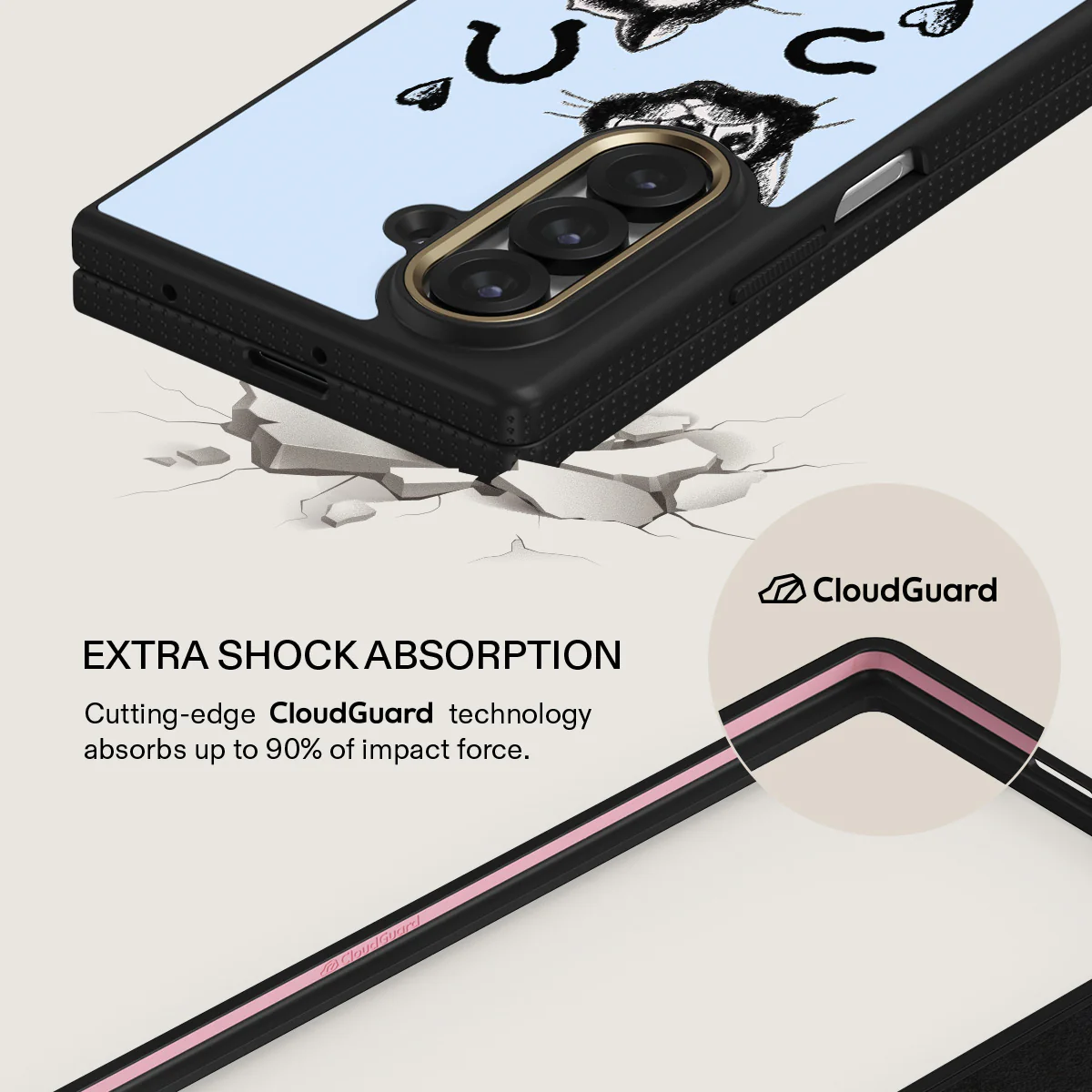 Hocus Pocus - Samsung Galaxy Z Fold 7 Case - Image 3