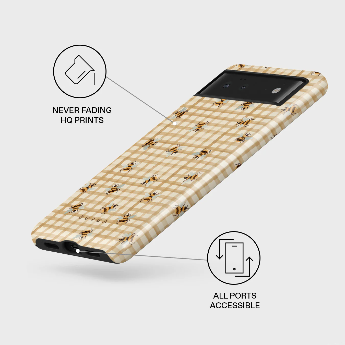 Honeycomb - Google Pixel 6a Case - Image 3