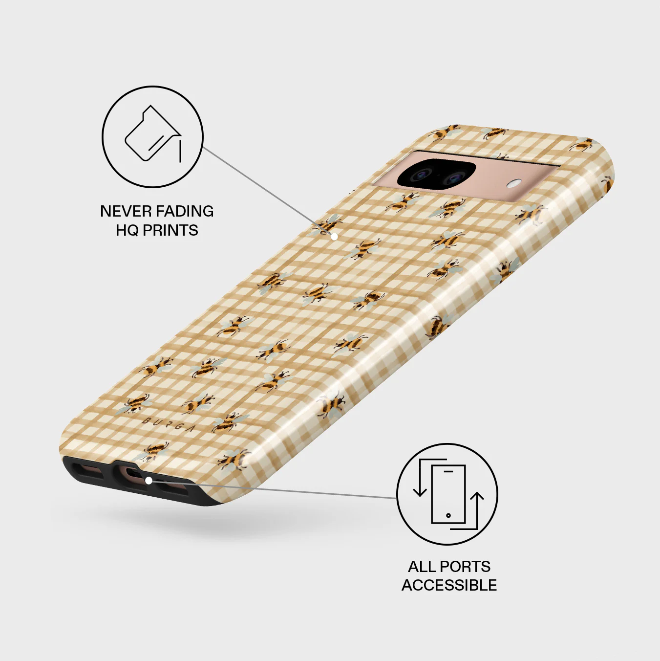 Honeycomb - Google Pixel 8a Case - Image 3