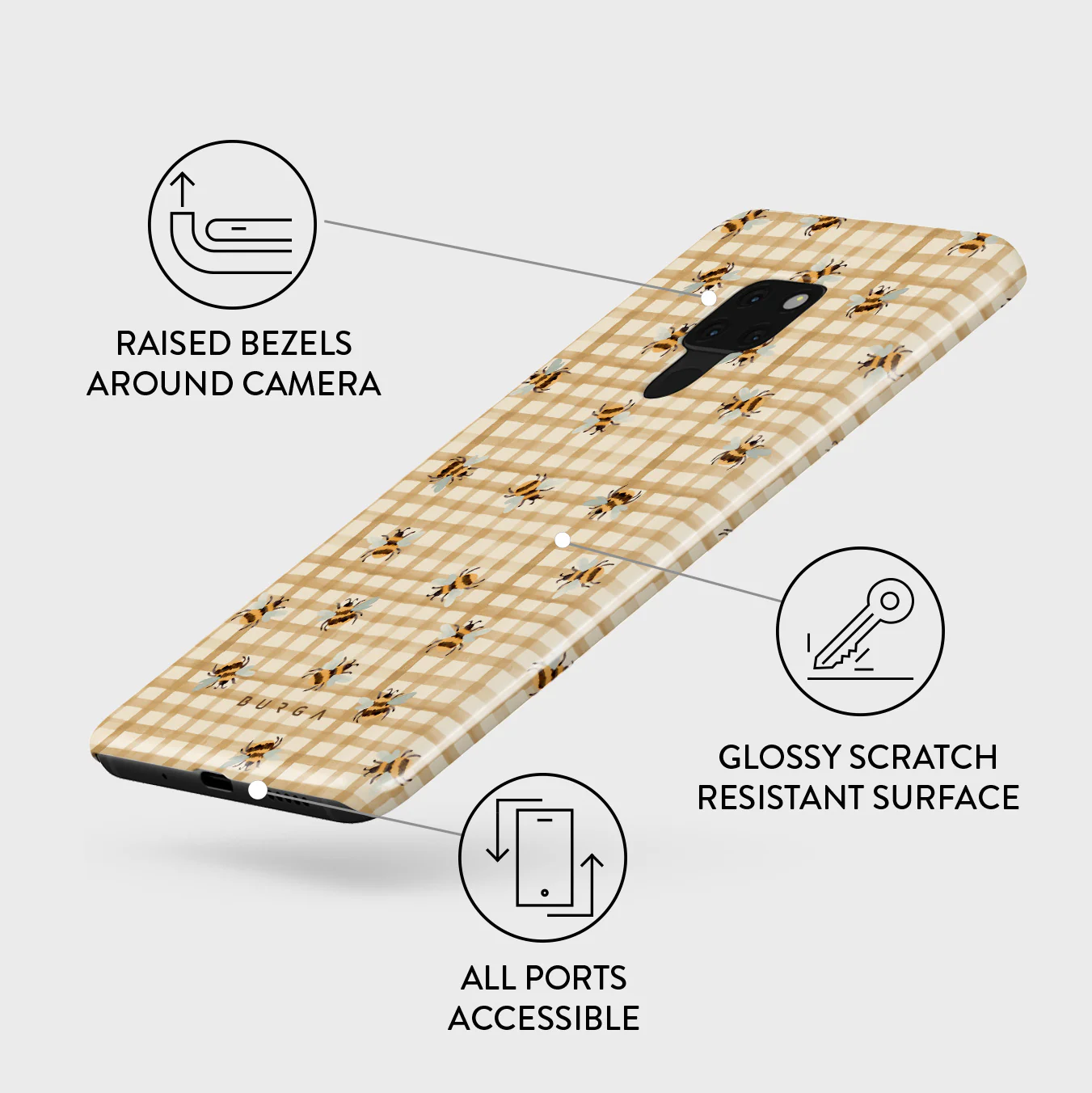 Honeycomb - Huawei Mate 20 Case - Image 3