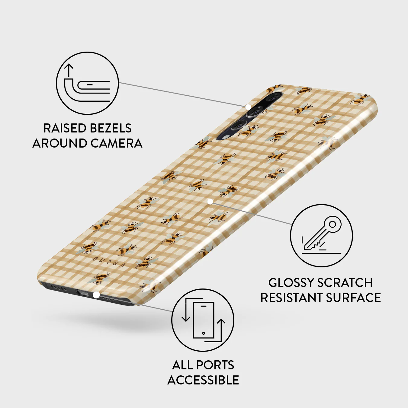 Honeycomb - Huawei P20 Case - Image 3