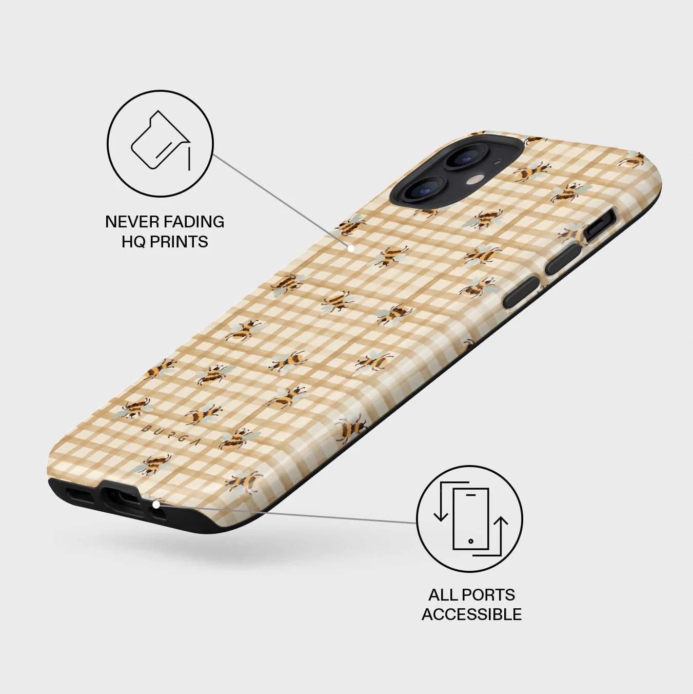 Honeycomb - iPhone 12 Case - Image 3
