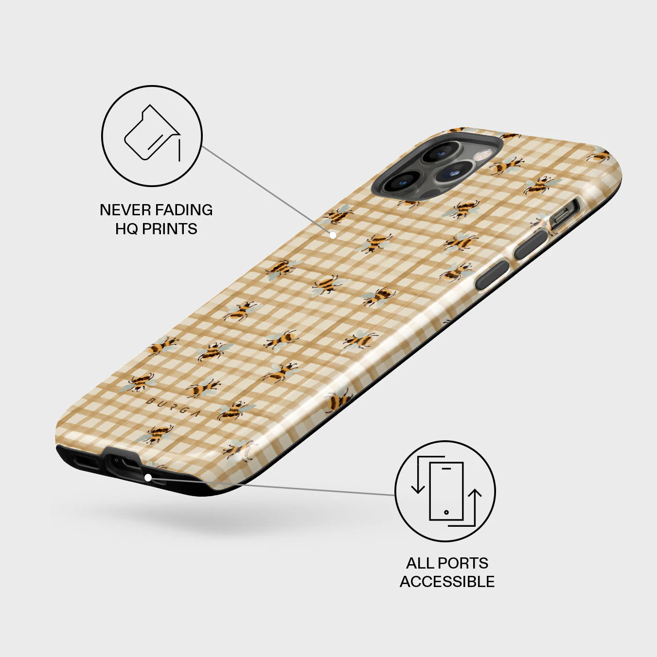 Honeycomb - iPhone 12 Pro Case - Image 3