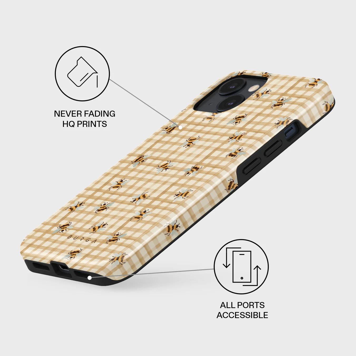 Honeycomb - iPhone 13 Mini Case - Image 3