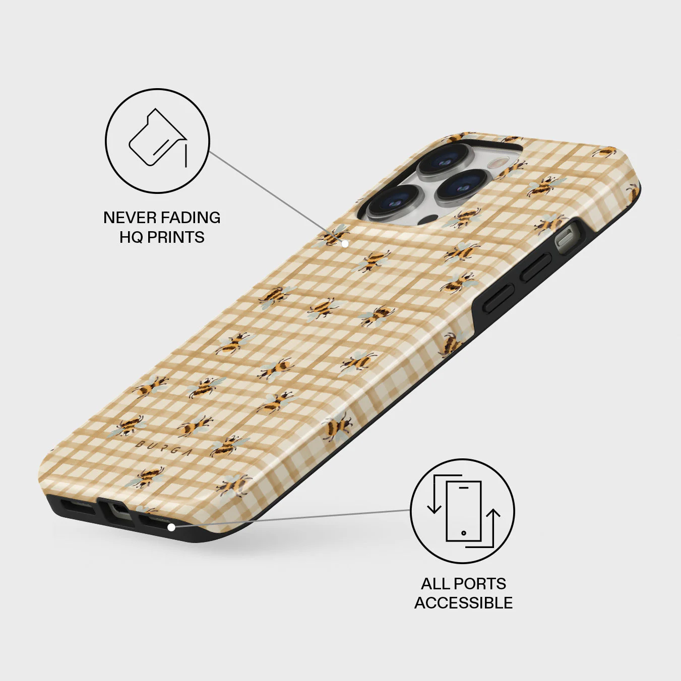 Honeycomb - iPhone 13 Pro Case - Image 3