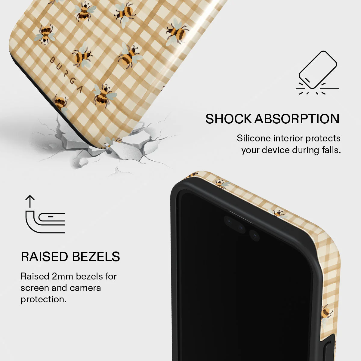 Honeycomb - iPhone 15 Pro Case - Image 4