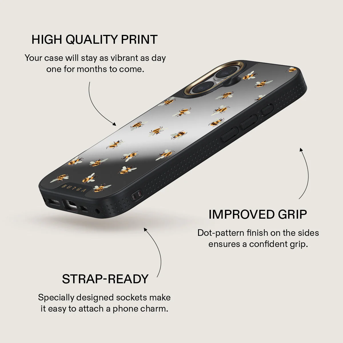 Honeycomb - iPhone 16 Case - Image 32