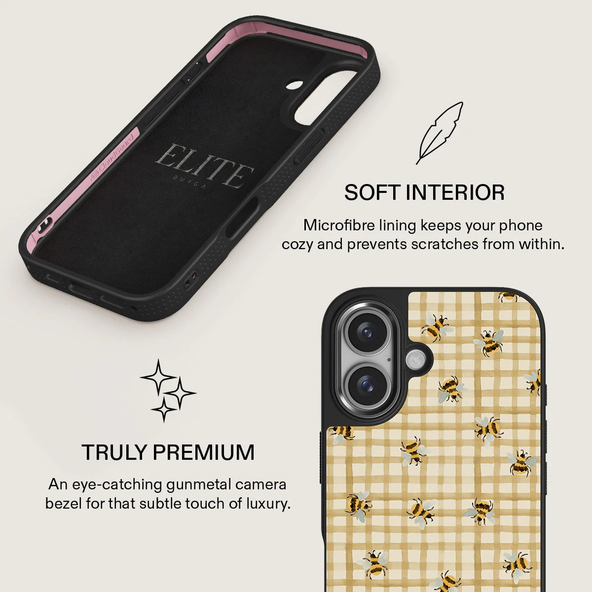 Honeycomb - iPhone 16 Plus Case - Image 18