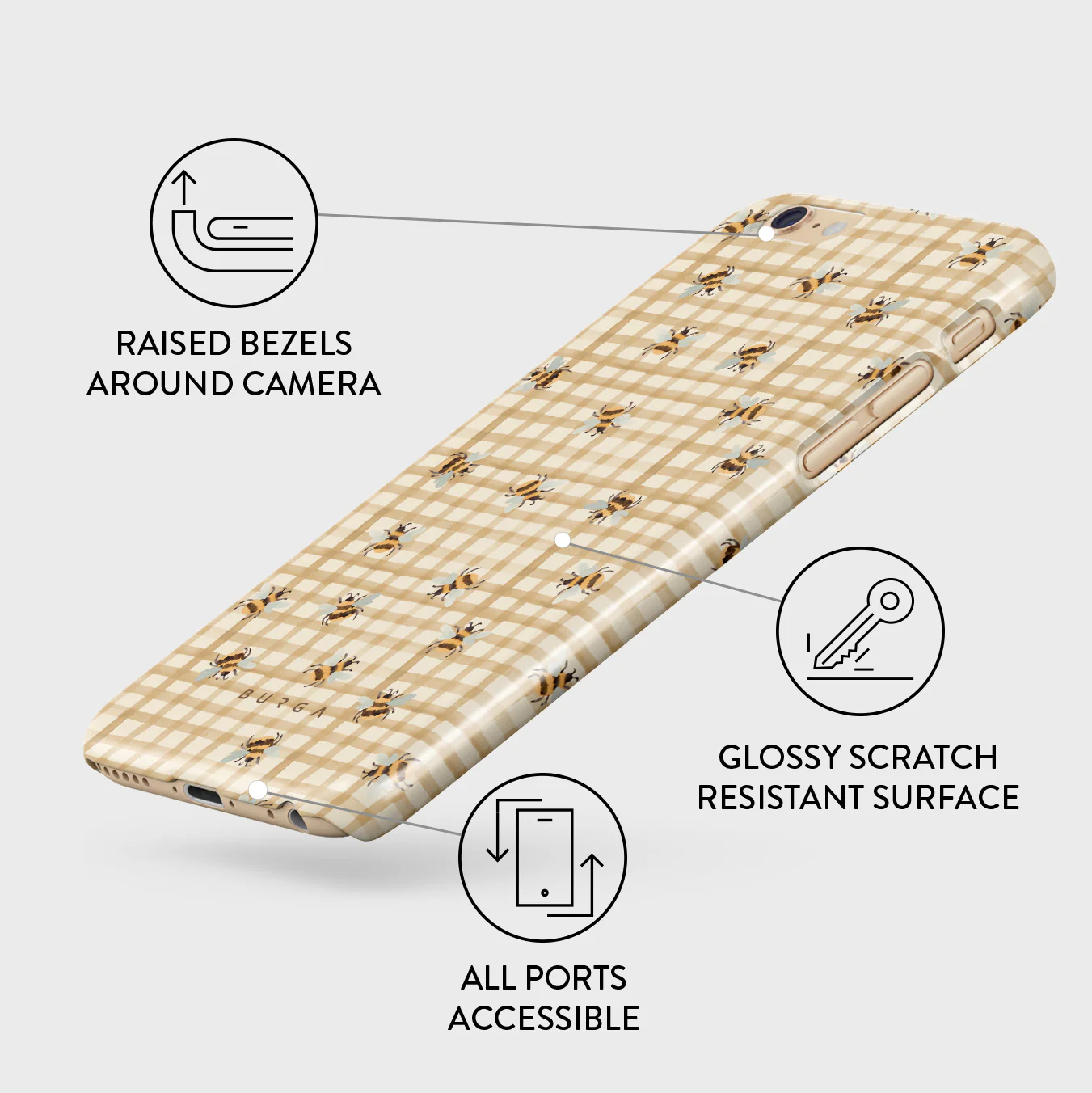 Honeycomb - iPhone 6 / 6S Case - Image 3