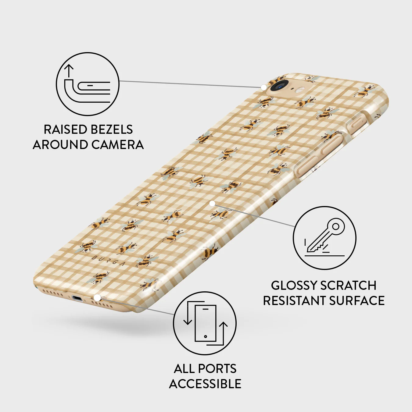Honeycomb - iPhone 7 / iPhone 8 Case - Image 3