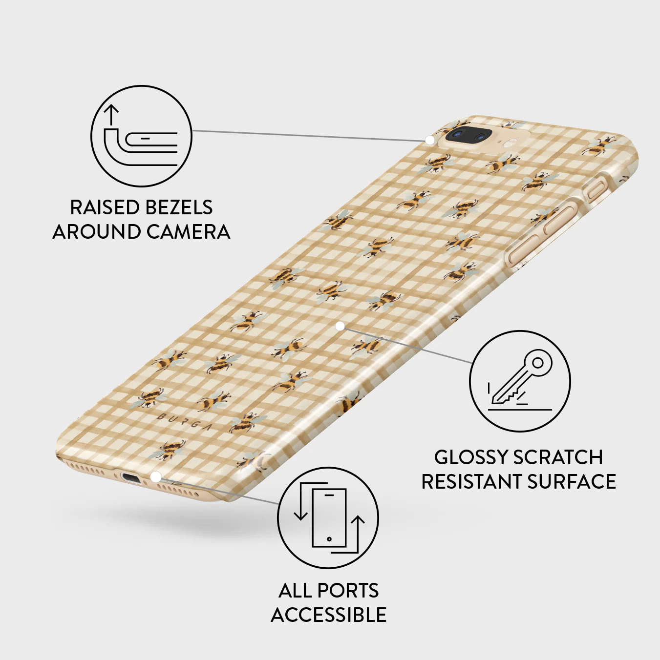 Honeycomb - iPhone 7 Plus / 8 Plus Case - Image 3