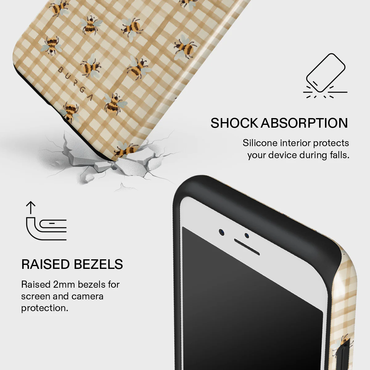 Honeycomb - iPhone SE (2020) Case - Image 8
