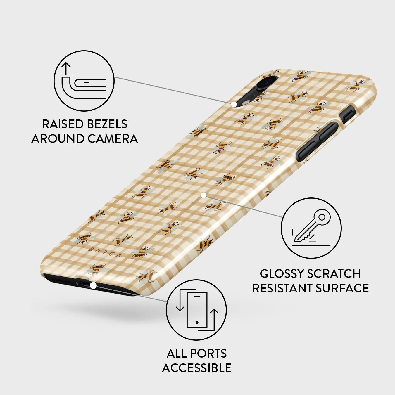 Honeycomb - iPhone XR Case - Image 3