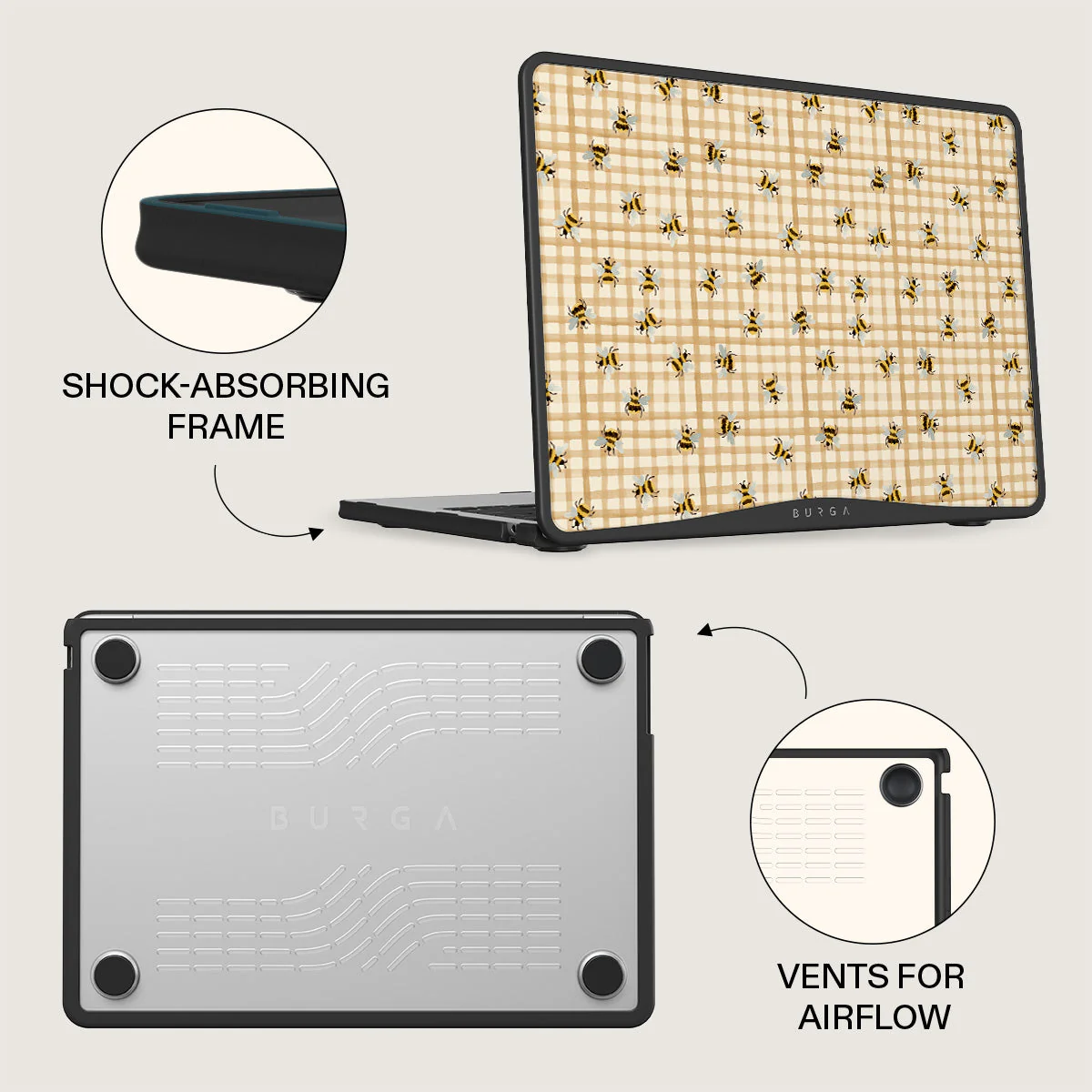 Honeycomb - Macbook Case - Image 13