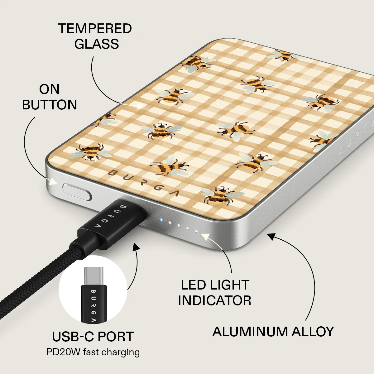 Honeycomb - Magnetic Power Bank - Image 15