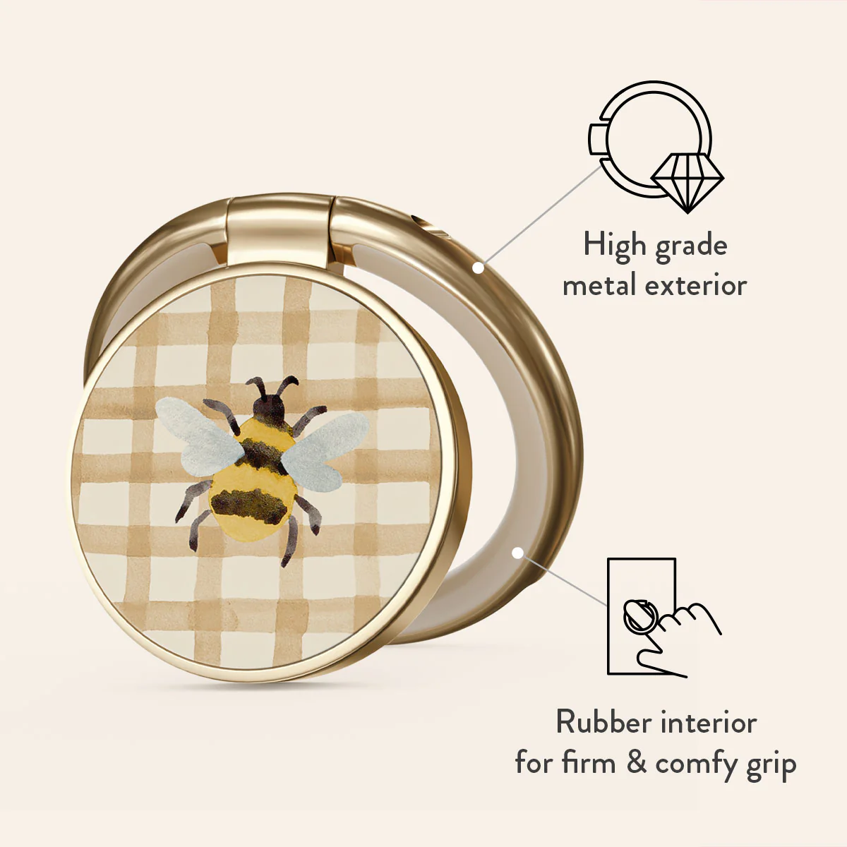 Honeycomb - Adhesive Ring Holder - Image 7
