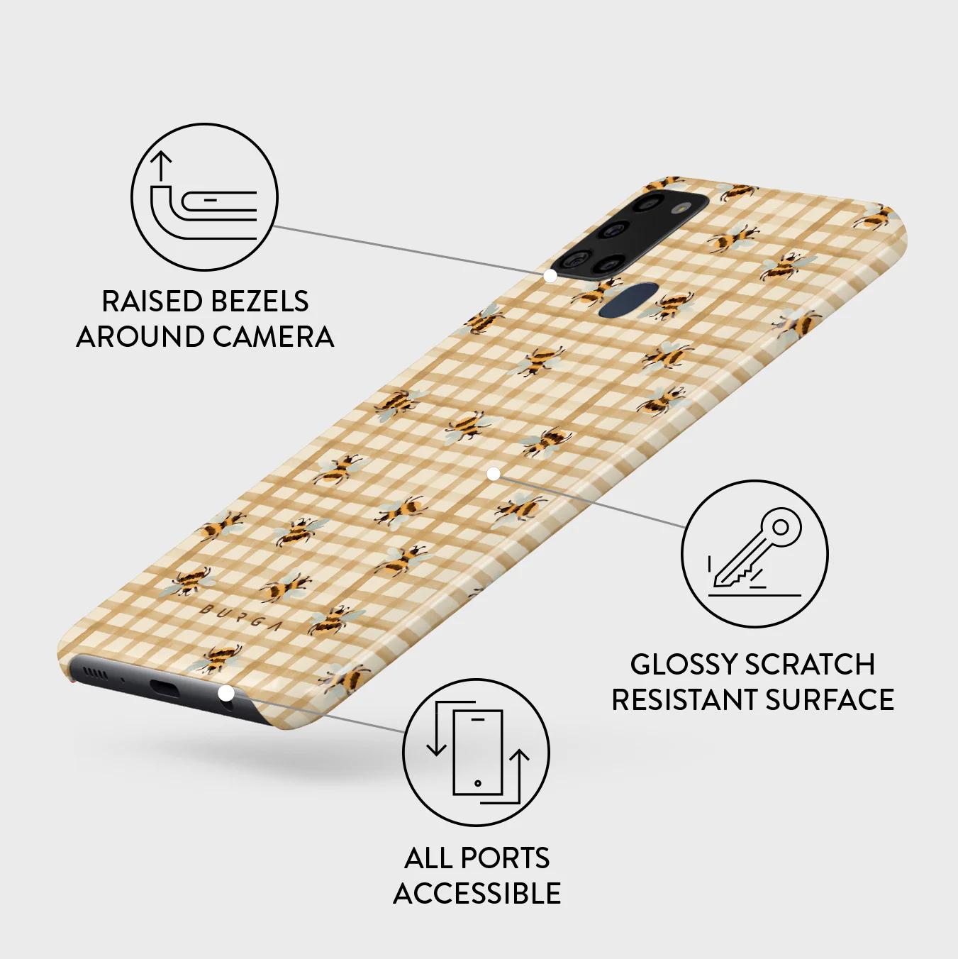 Honeycomb - Samsung Galaxy A21s 4G Case - Image 3