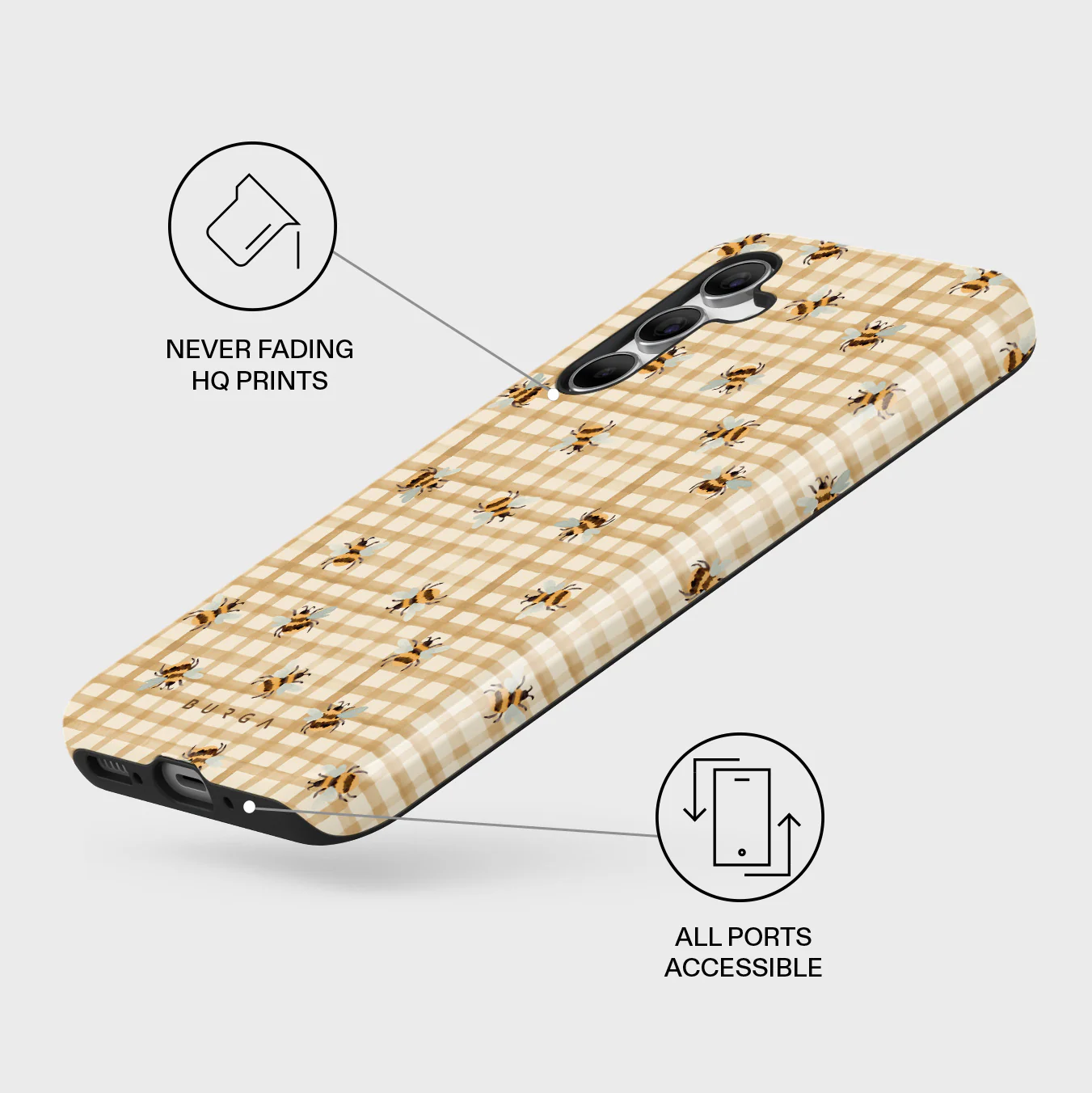 Honeycomb - Samsung Galaxy A54 Case - Image 3