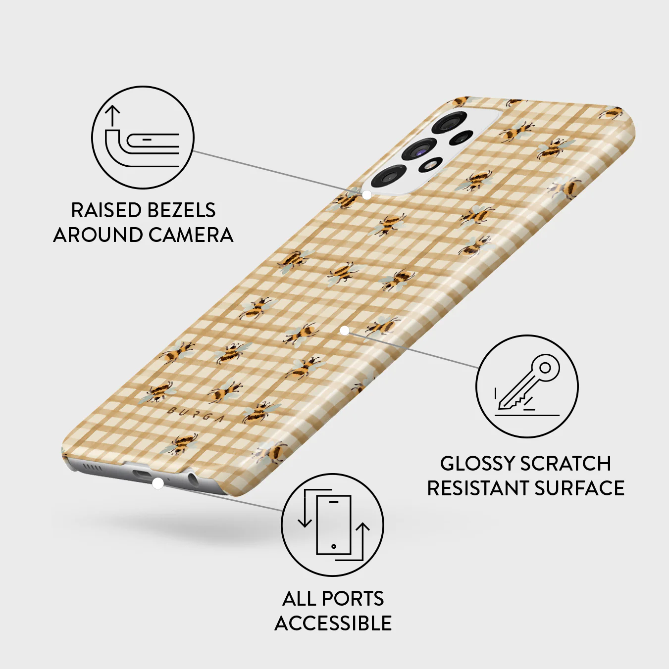 Honeycomb - Samsung Galaxy A72 4G / 5G Case - Image 3
