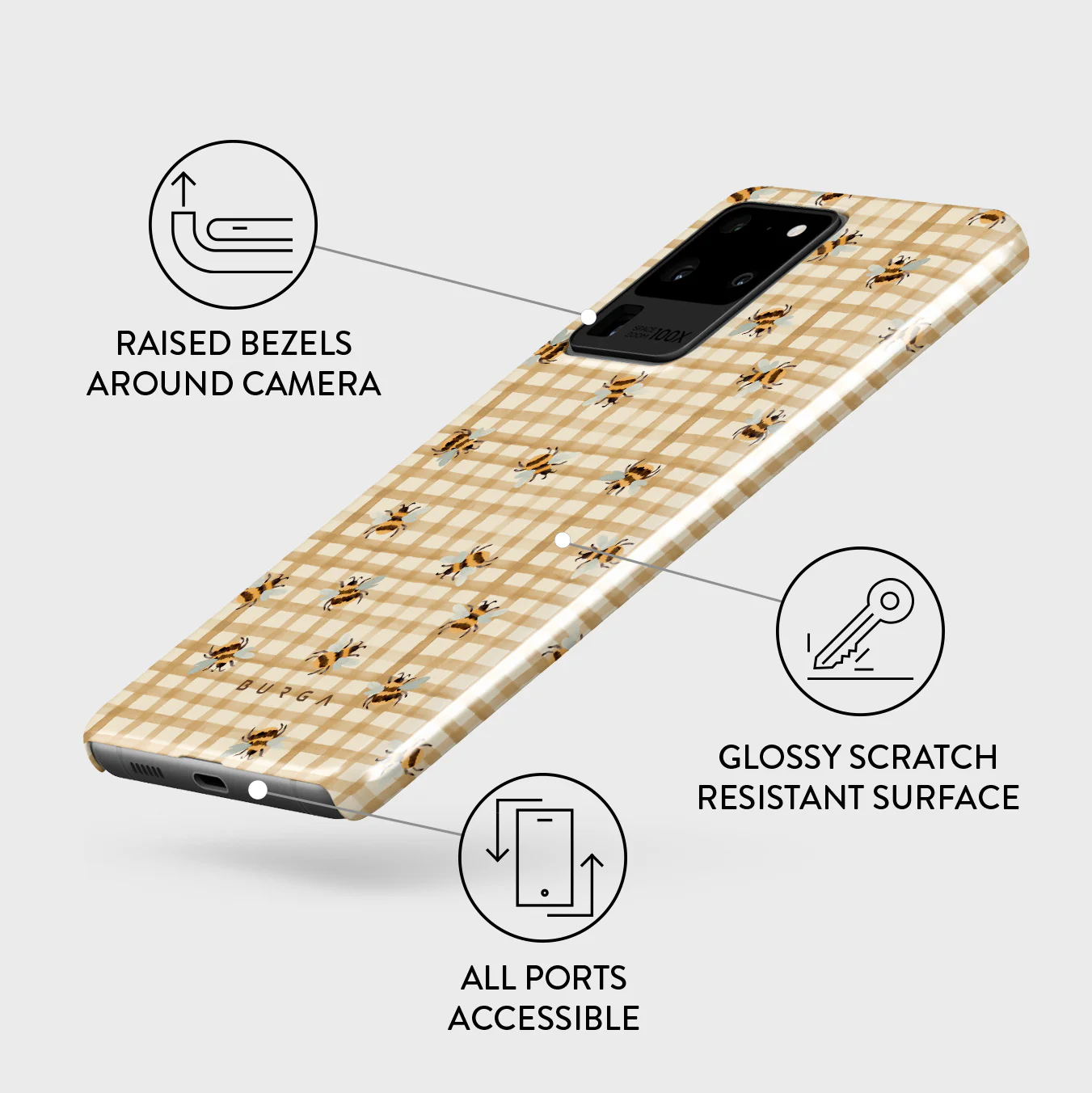 Honeycomb - Samsung Galaxy S20 Ultra 4G / 5G Case - Image 3