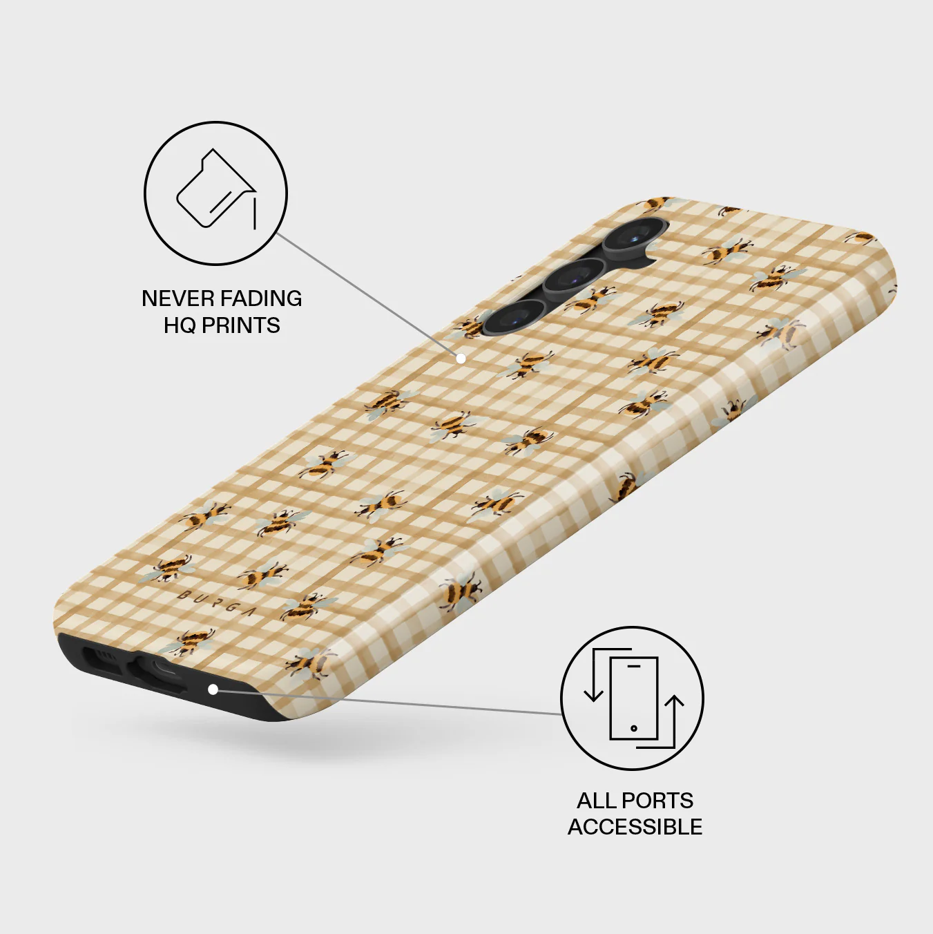 Honeycomb - Samsung Galaxy S23 FE Case - Image 3