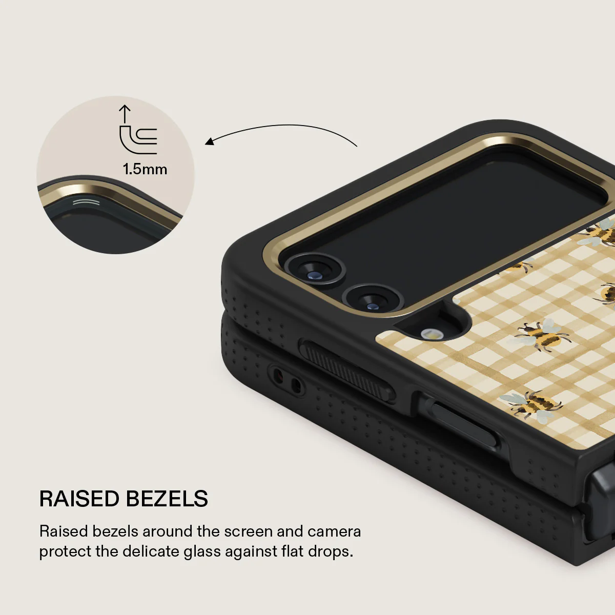 Honeycomb - Samsung Galaxy Z Flip 4 Case - Image 17