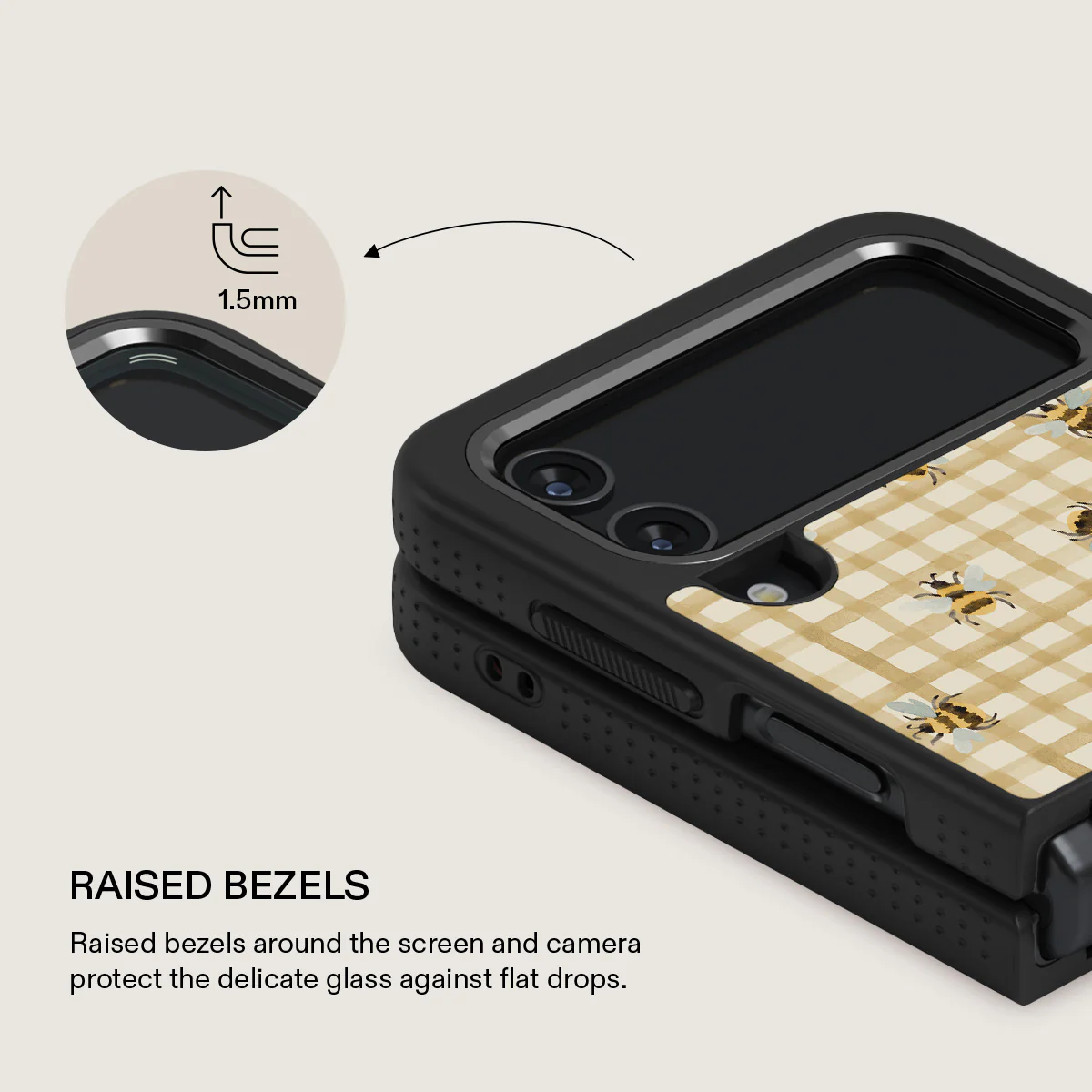 Honeycomb - Samsung Galaxy Z Flip 4 Case - Image 23