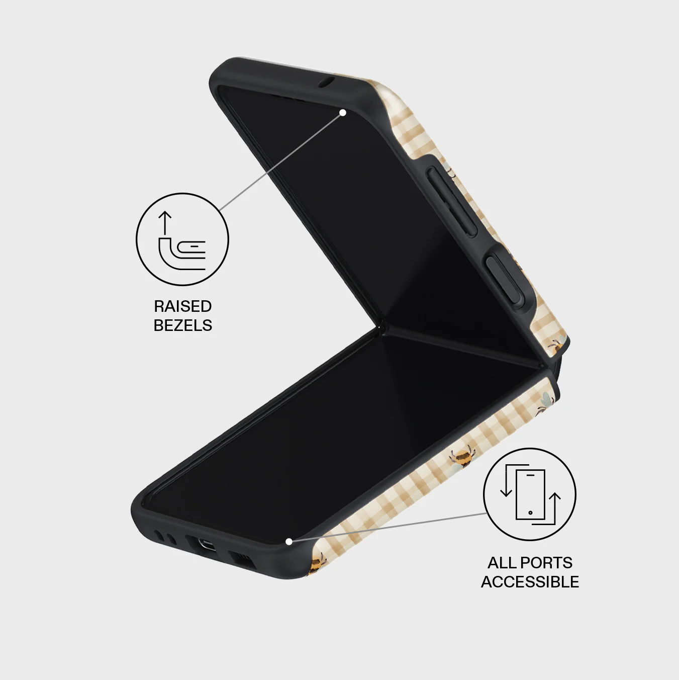 Honeycomb - Samsung Galaxy Z Flip 4 Case - Image 9