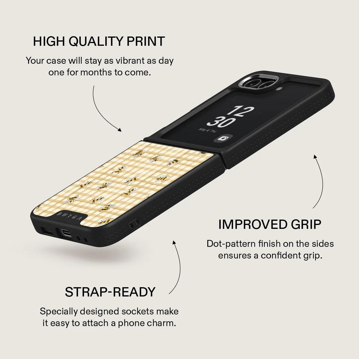 Honeycomb - Samsung Galaxy Z Flip 5 Case - Image 19