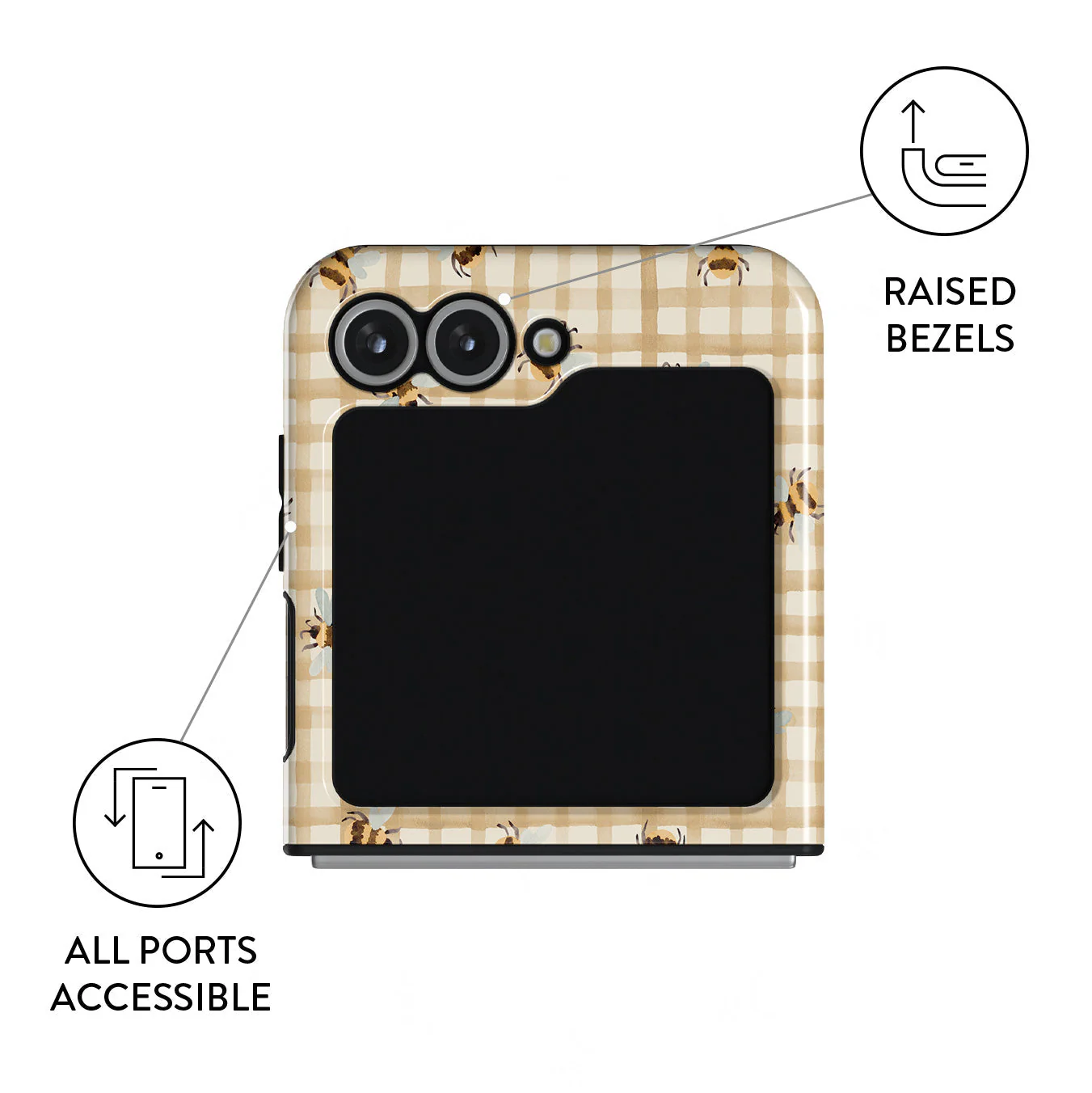 Honeycomb - Samsung Galaxy Z Flip 6 Case - Image 3