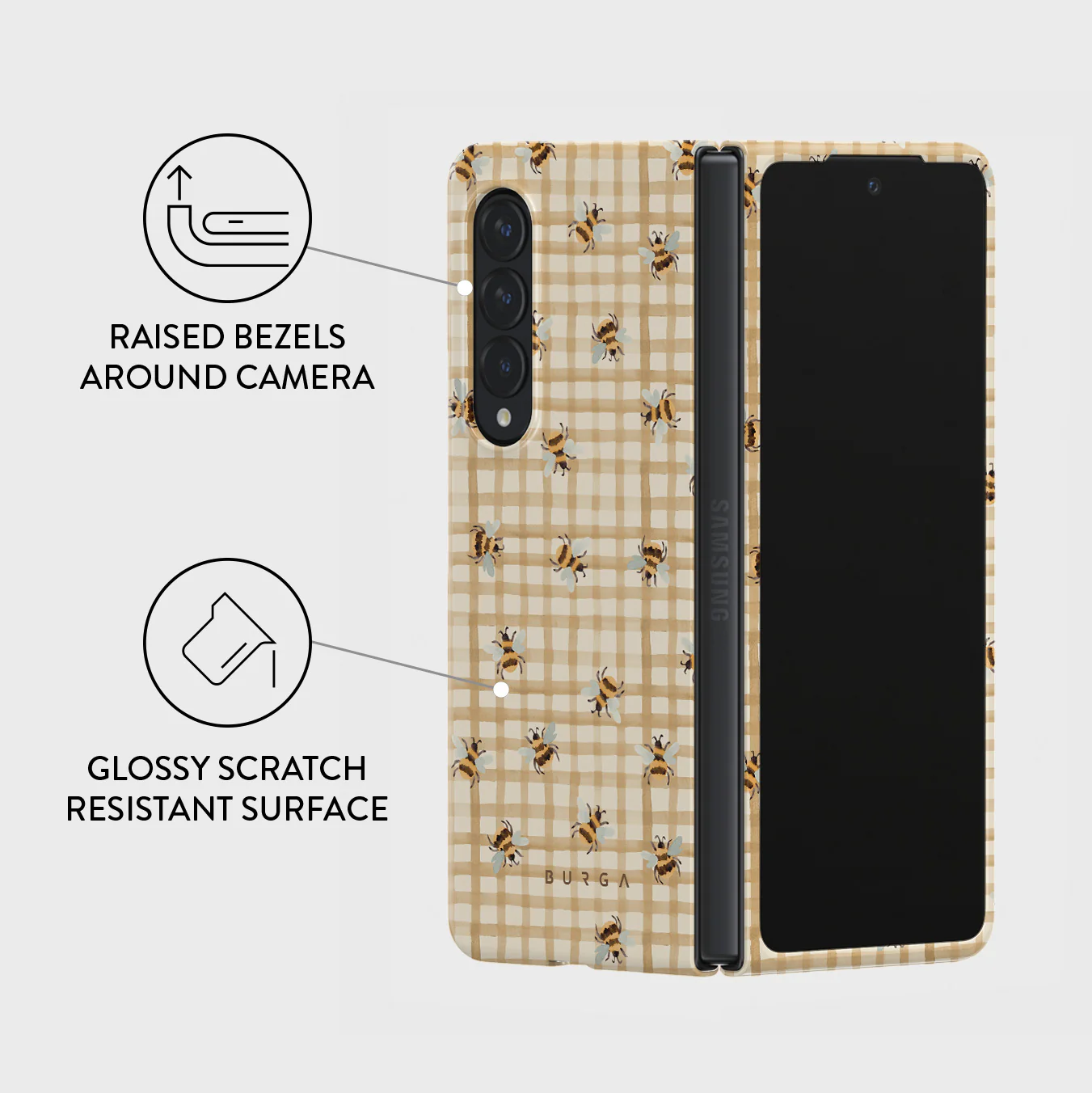 Honeycomb - Samsung Galaxy Z Fold 3 Case - Image 3