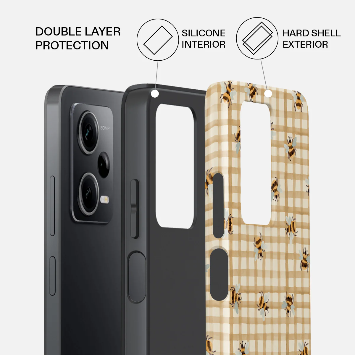 Honeycomb - Xiaomi Redmi Note 12 Pro 5G Case - Image 2