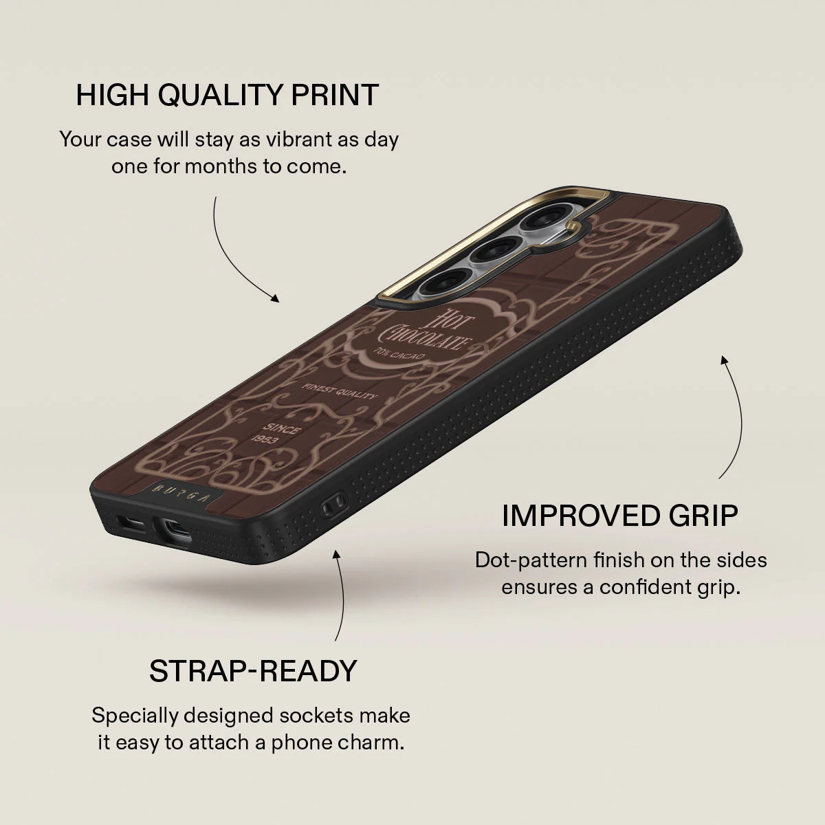Hot Chocolate - Samsung Galaxy S26 Plus Case - Image 9