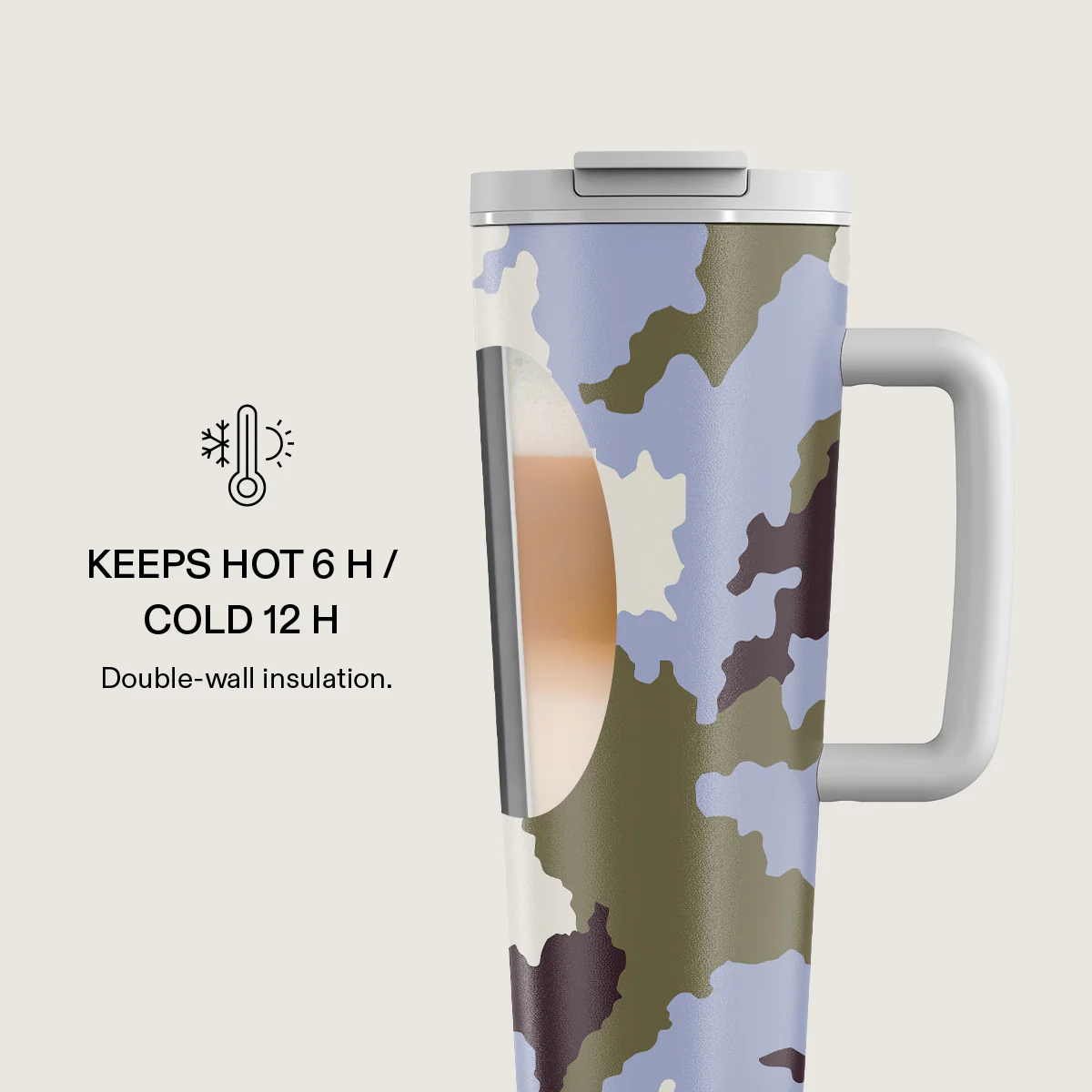 Icefield - EasyGrip Travel Mug - Image 4