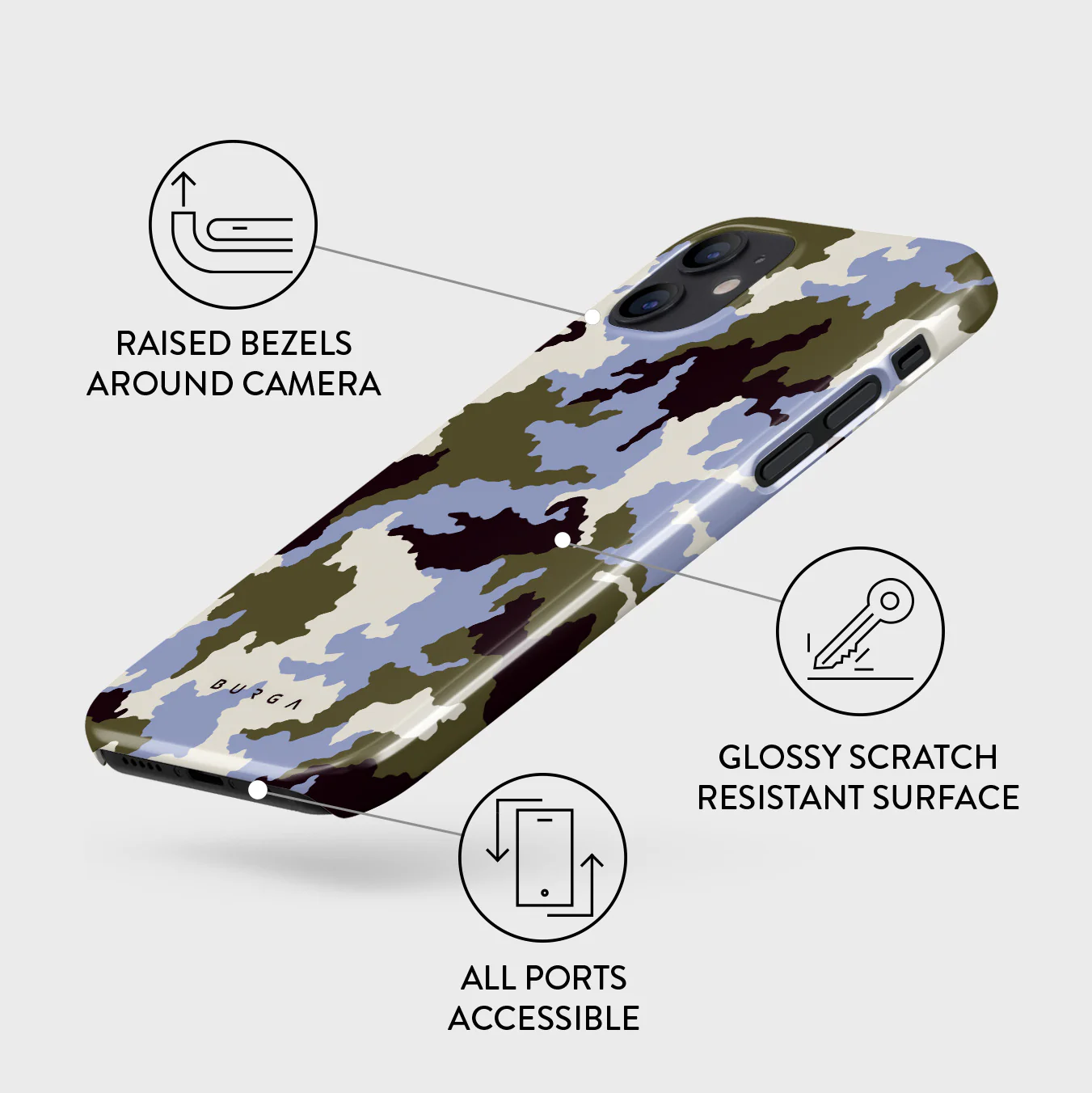 Icefield - iPhone 12 Mini Case - Image 3
