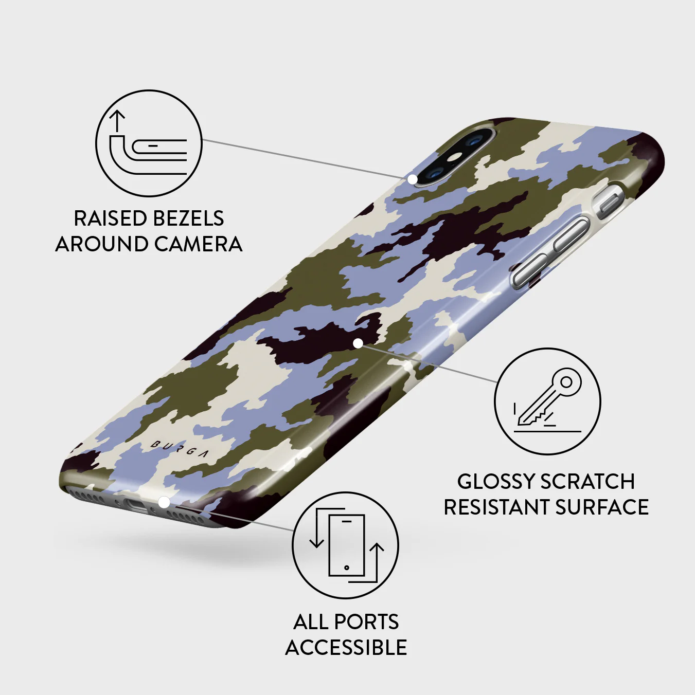 Icefield - iPhone X / XS Case - Image 3