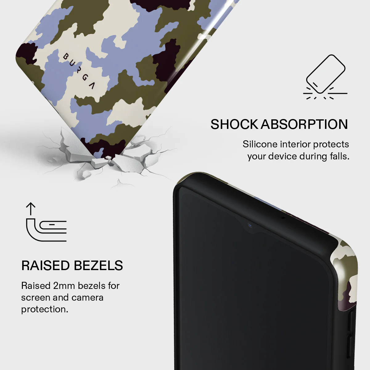 Icefield - Samsung Galaxy A12 4G Case - Image 4