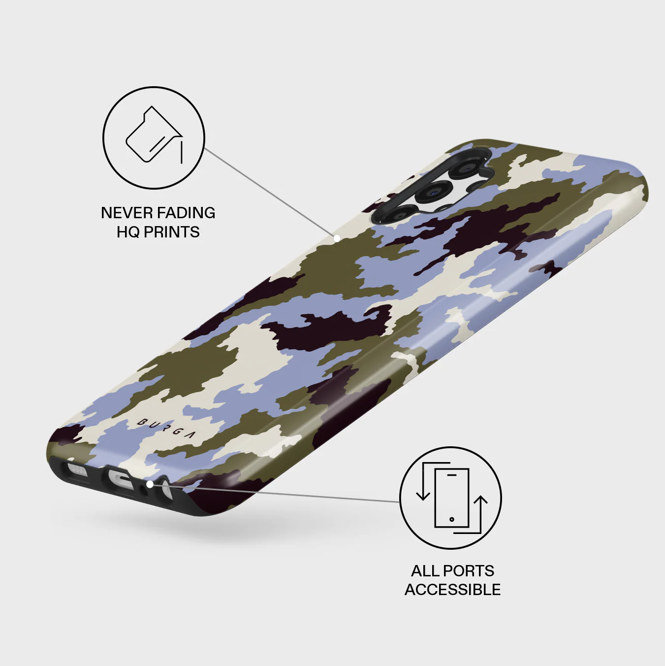 Icefield - Samsung Galaxy A13 4G Case - Image 3