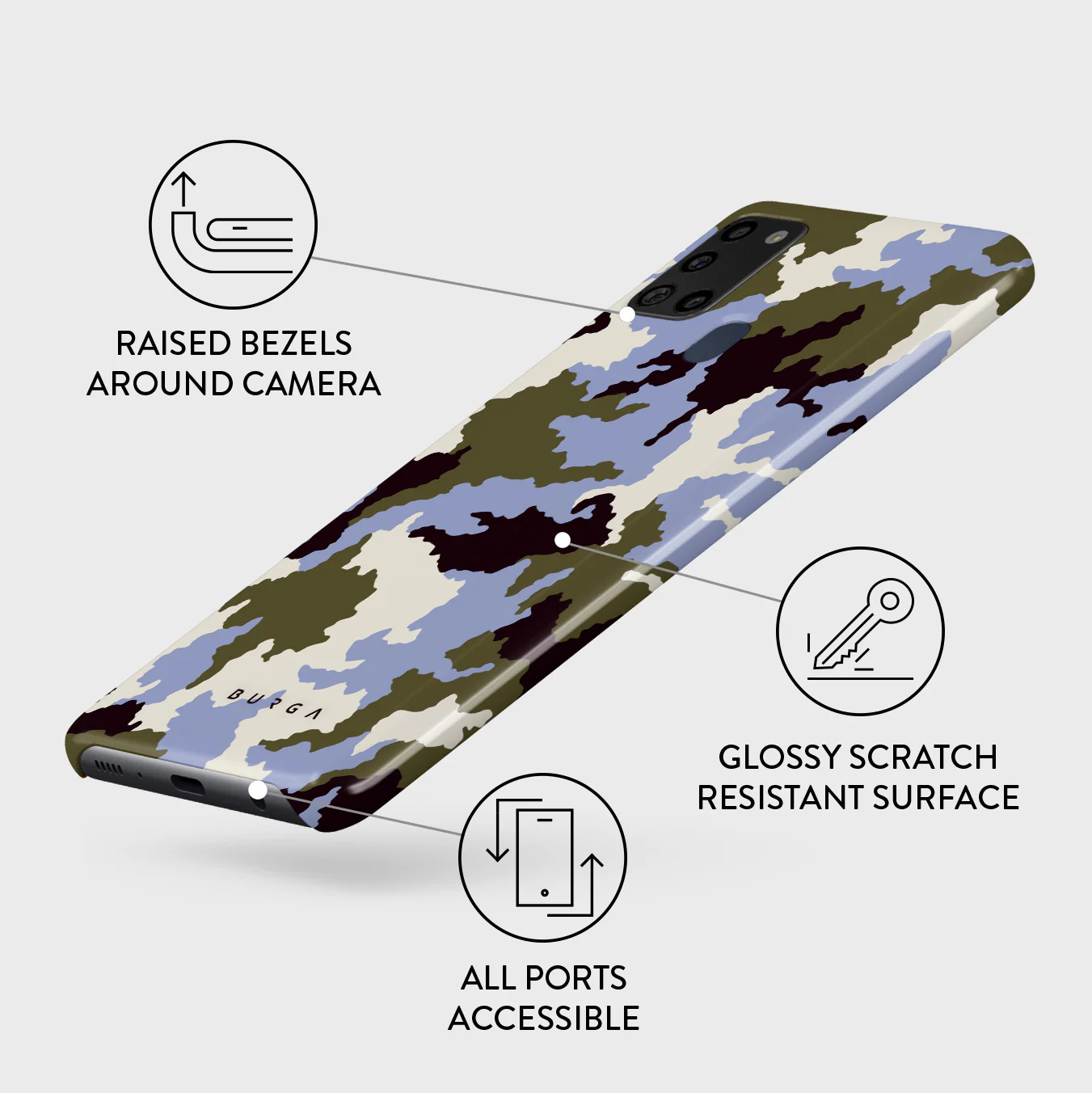 Icefield - Samsung Galaxy A21s 4G Case - Image 3