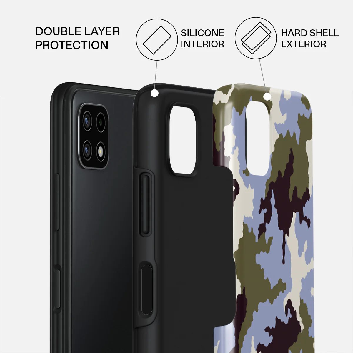 Icefield - Samsung Galaxy A22 5G Case - Image 2