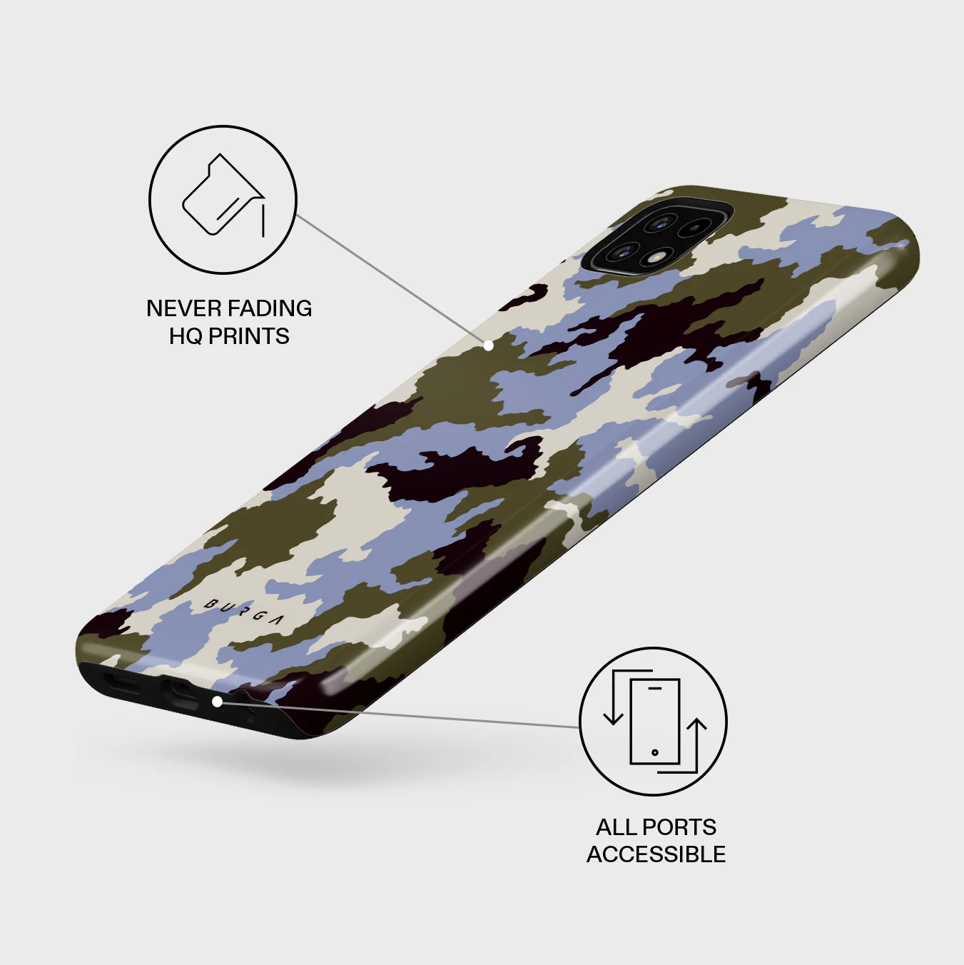 Icefield - Samsung Galaxy A22 5G Case - Image 3