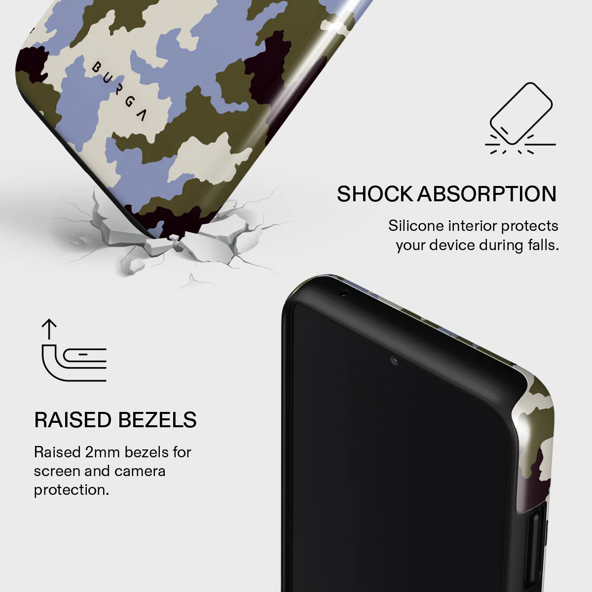 Icefield - Samsung Galaxy A22 5G Case - Image 4