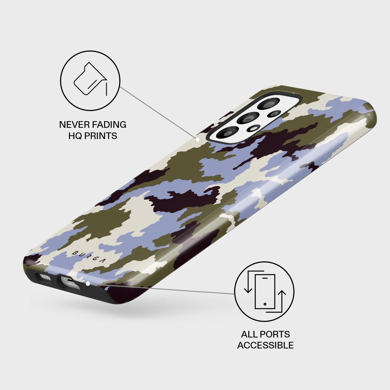 Icefield - Samsung Galaxy A23 4G / 5G Case - Image 3