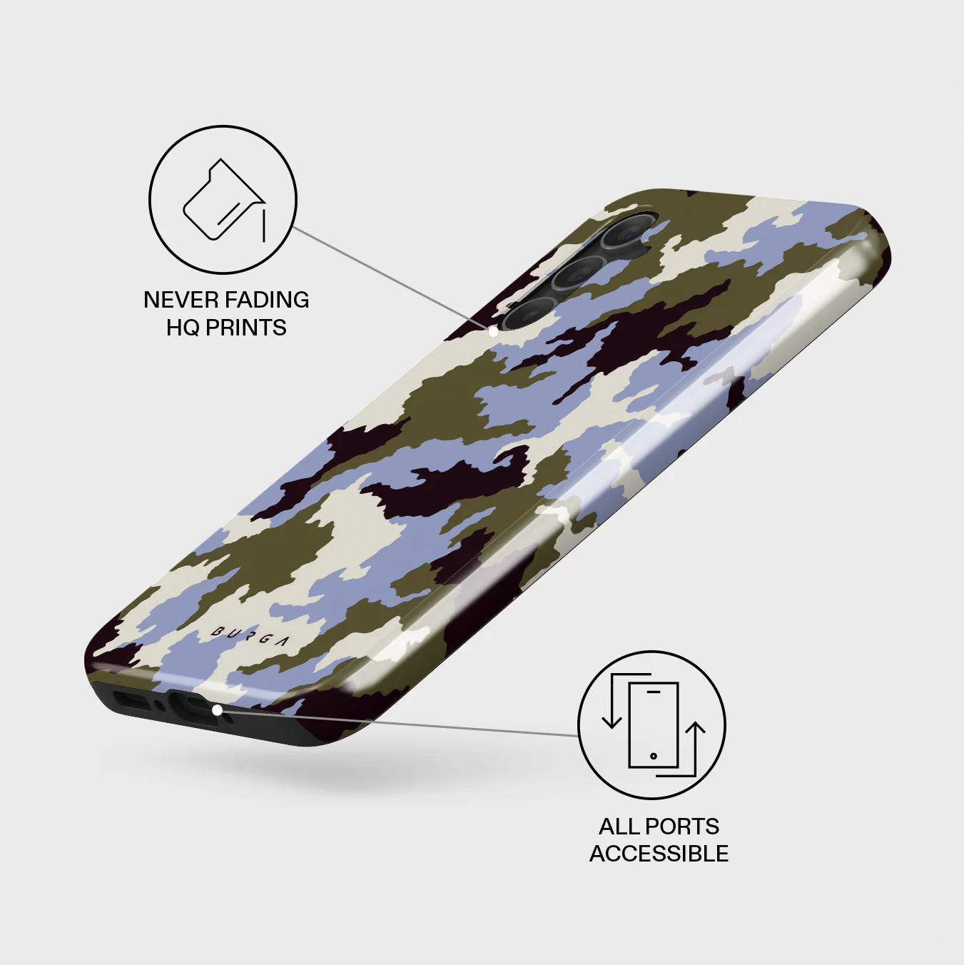 Icefield - Samsung Galaxy A34 Case - Image 3