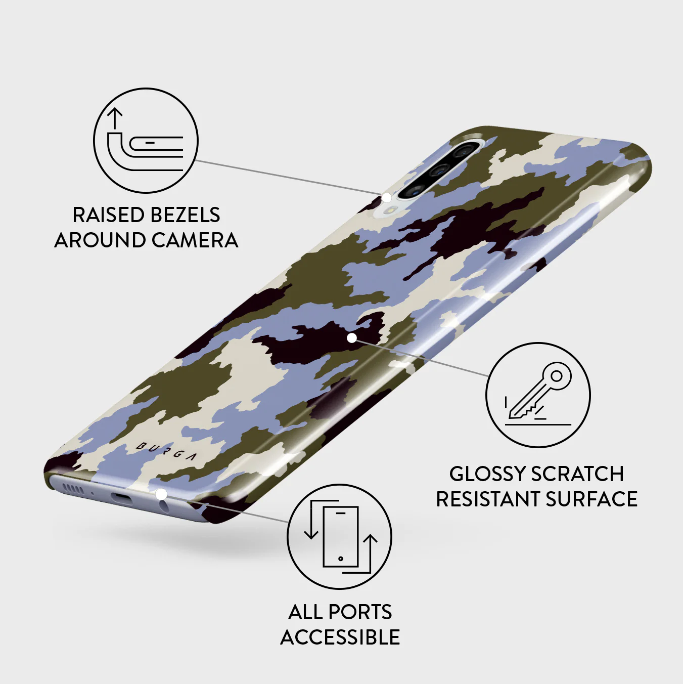 Icefield - Samsung Galaxy A50 Case - Image 3
